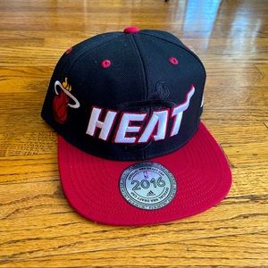 Official NBA Draft Cap 2016 Miami Heat adidas SnapBack